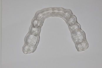 Ортодонтическая каппа после чистки
